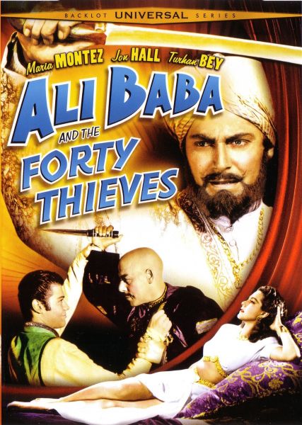 DVD Filme ALI BABÁ E OS 40 LADRÕES